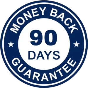 90 day money-back guarantee to NeuroQuiet Supplement