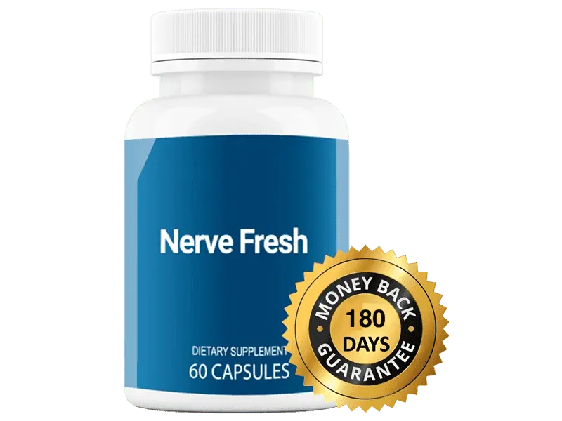 100% risk-free, 180-day money-back guarantee to Nerve Fresh supplement