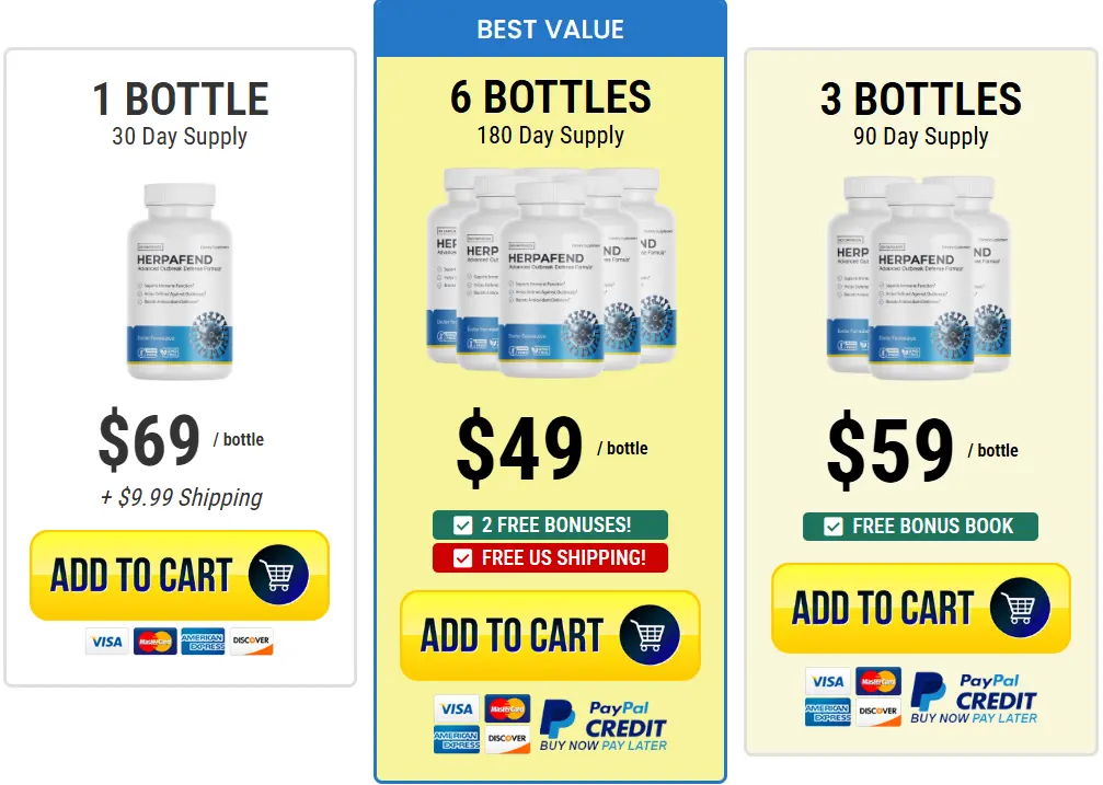 Herpafend pricing - All Herpafend prices