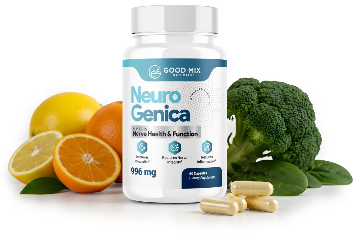 Bottle of NeuroGenica Supplement - NeuroGenica Reviews Recommendation